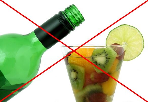 Il consumo di alcol non è raccomandato se si segue una dieta pigra